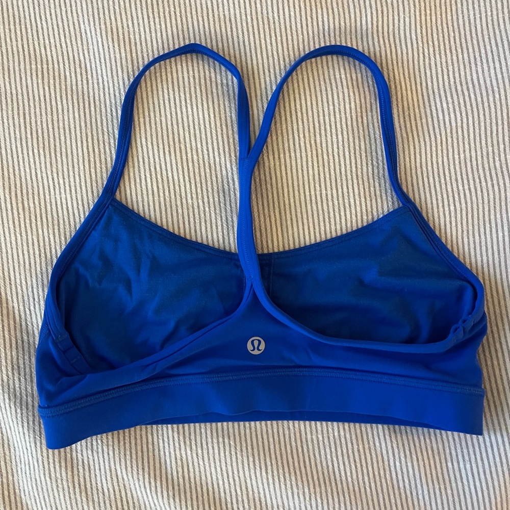 Lululemon Flow Y Bra Nulu Light Support A-C Cups Size 8 - Picture 2 of 3